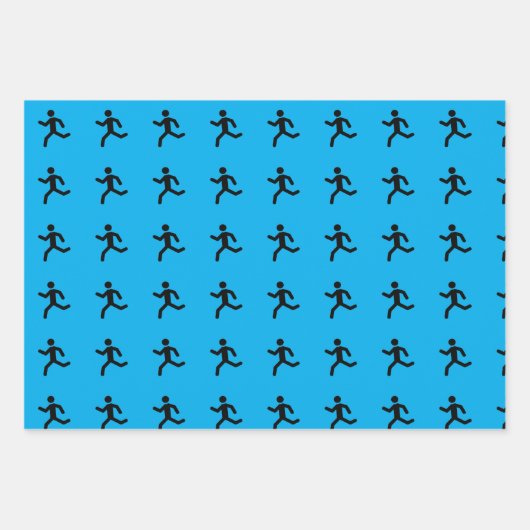 Het runner wrapping papier inpakpapier vel (Voorkant)