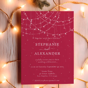 Het Rustic Koord van de begroting nodigt Magenta W