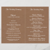 Het Rustic Kraft String Lights Wedding Collectie (Achterkant)