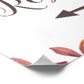 Het Rustic van de Richting van de Richting van de  Poster (Hoek)