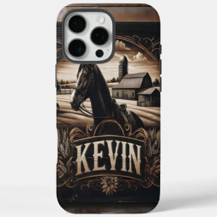 Het rustieke Boerderij van Kevin iPhone 16 Pro Max Hoesje