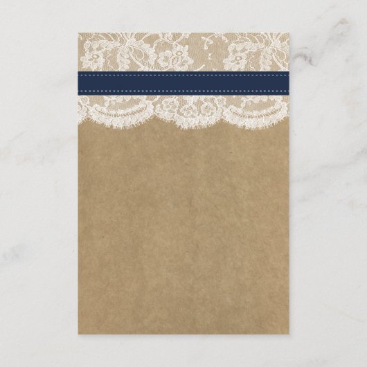 Het rustieke Kraft Zonnebloem Bruiloft Collectie Informatiekaartje (Achterkant)