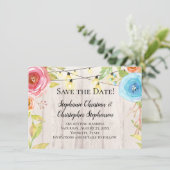 Het Rustige Licht van het Hout van het land sparen Kaart (Staand voorkant)