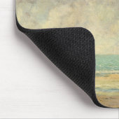 Het rustige Zee van Courbet: Muismat (Hoek)