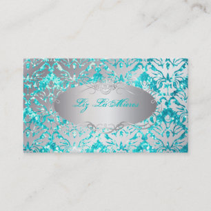 Het sabinedamast van PixDezines/faux schittert Visitekaartje