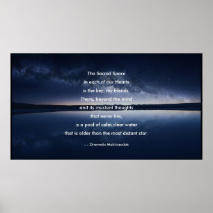 Het Sacred Space Poster
