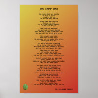 Het Salad Bowl-Poster