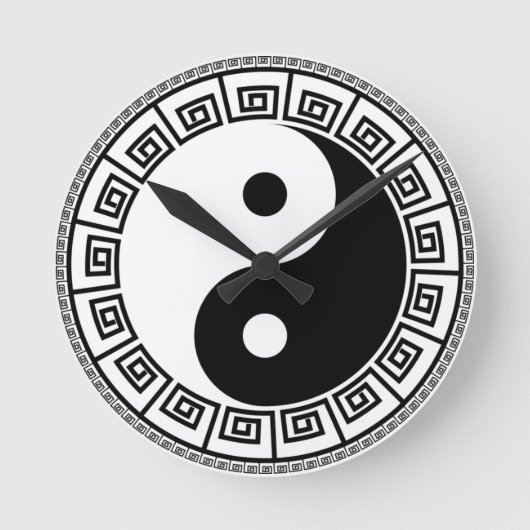 Het saldo: Ba Gua, acht trigram yin yang TCM  Ronde Klok (Voorkant)