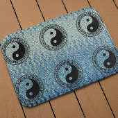 Het saldo: Ba Gua, acht trigrammen yin yang TCM Badmat