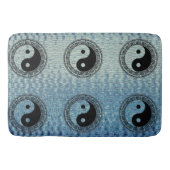 Het saldo: Ba Gua, acht trigrammen yin yang TCM Badmat (Voorkant)