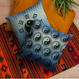 Het saldo: Ba Gua, acht trigrammen yin yang TCM Kussen