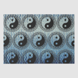 Het saldo: Ba Gua, acht trigrammen yin yang TCM Tissuepapier