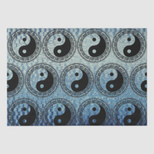 Het saldo: Ba Gua, acht trigrammen yin yang TCM Tissuepapier