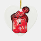 Het Santa Hat Collectie. Keramisch Ornament (Voorkant)