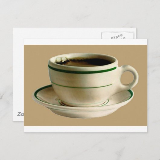 HET SAP VAN JAVA! BRIEFKAART (Voorkant / Achterkant)