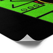 Het saxofone-Man Poster (Hoek)