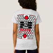 Het Schaats van de planeet redden T-shirt (Achterkant)