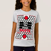 Het Schaats van de planeet redden T-shirt (Voorkant)