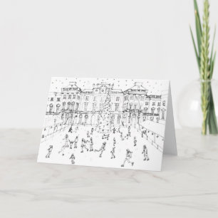 Het schaatsen bij Huis Somerset Kaart