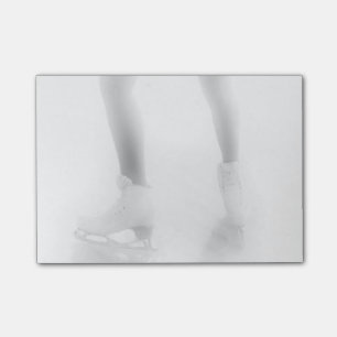 Het schaatsen van het ijs post-it® notes