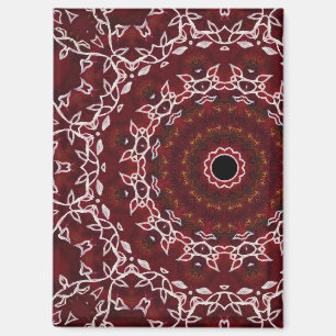 Het scharlakenrode labyrint magneet