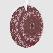 Het scharlakenrode labyrint ornament (voorkant)