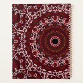 Het scharlakenrode labyrint planner (Achterkant)