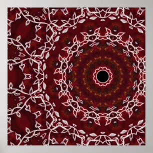 Het scharlakenrode labyrint poster