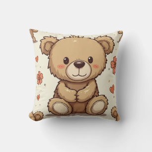 Het schattigste teddybeer kussen