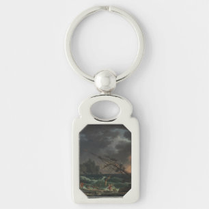 Het scheepswrak door Claude-Joseph Vernet Sleutelhanger