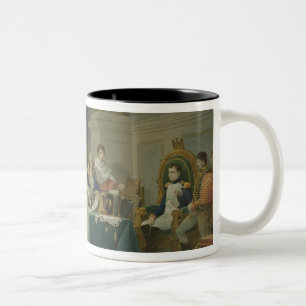 Het scheiden van de Empress Josephine (1763-1814)  Tweekleurige Koffiemok