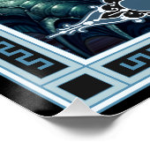 Het schepsel Tarot Kaart Perfect Poster (Hoek)