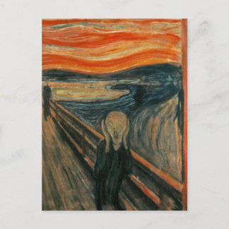Het scherm briefkaart