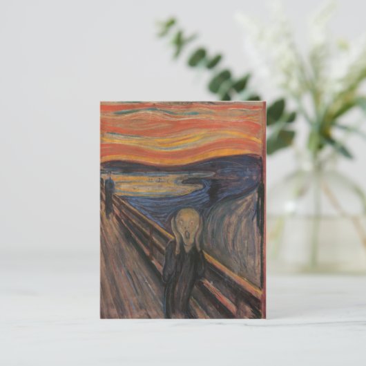 Het scherm briefkaart (Staand voorkant)