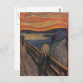 Het scherm briefkaart (Voorkant / Achterkant)