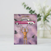 Het scherm briefkaart (Staand voorkant)