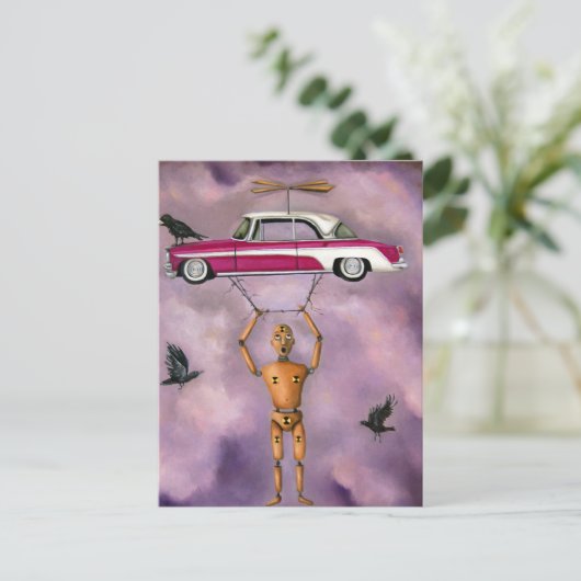 Het scherm briefkaart (Staand voorkant)