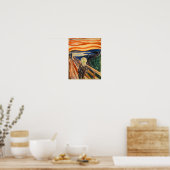 Het scherm | Edvard Munch | Poster (Keuken)
