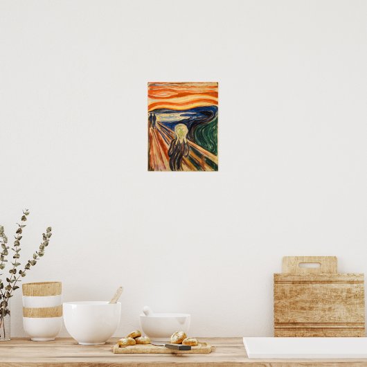 Het scherm | Edvard Munch | Poster (Keuken)