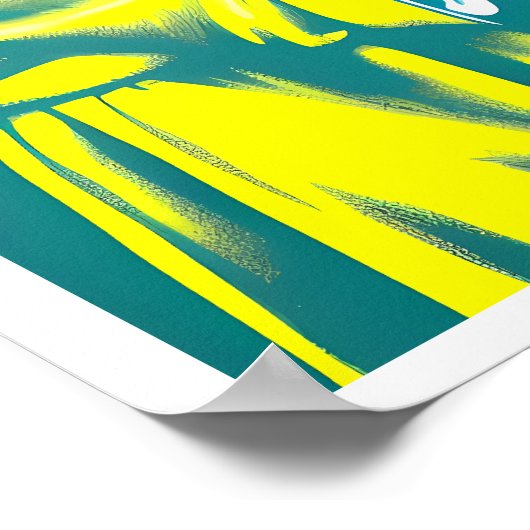 Het scherm poster (Hoek)