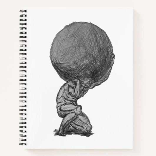 Het schetsboek van de denker notitieboek (Voorkant)