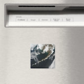 Het schiereiland Alaskan en de eilanden Aleutian Magneet (Insitu (Vaatwasser))