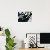 Het schiereiland Alaskan en de eilanden Aleutian Poster (Thuiskantoor)