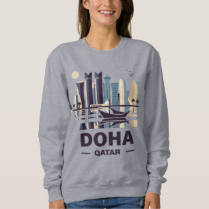 Het schiereiland Doha Qatar Arabia Trui