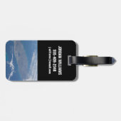 Het schiereiland Florida. Bagagelabel (Achterkant horizontaal)