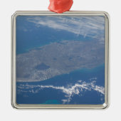 Het schiereiland Florida. Metalen Ornament (Voorkant)