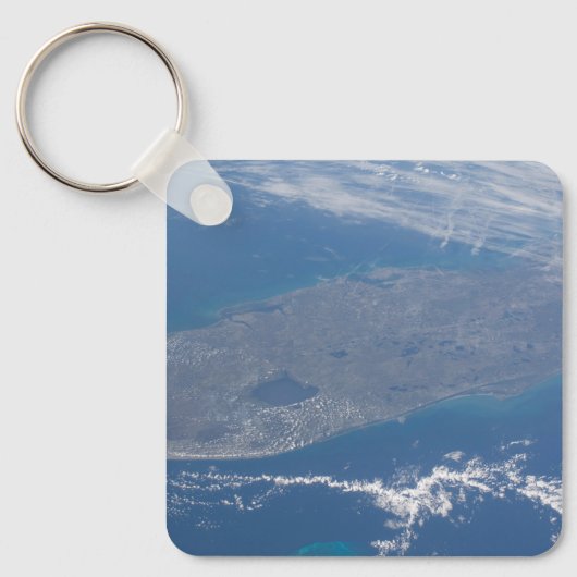 Het schiereiland Florida. Sleutelhanger (Voorkant)