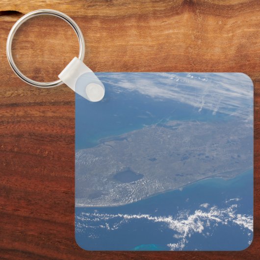 Het schiereiland Florida. Sleutelhanger (Voorkant)