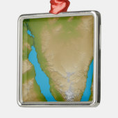 Het schiereiland Sinai Metalen Ornament (Links)