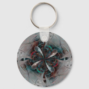 Het schild (Ronde) Sleutelhanger